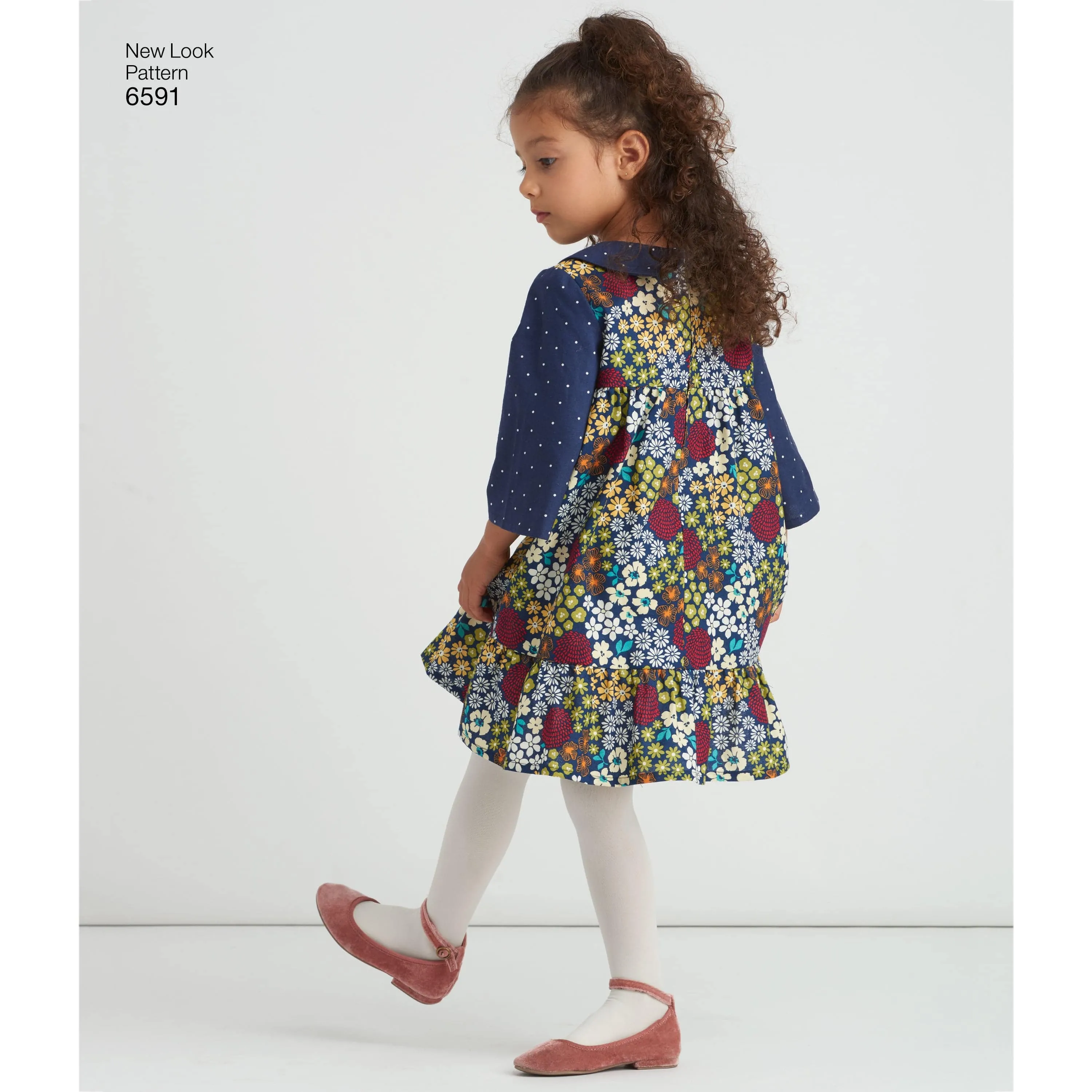 6591 New Look Pattern 6591 Child's Dress