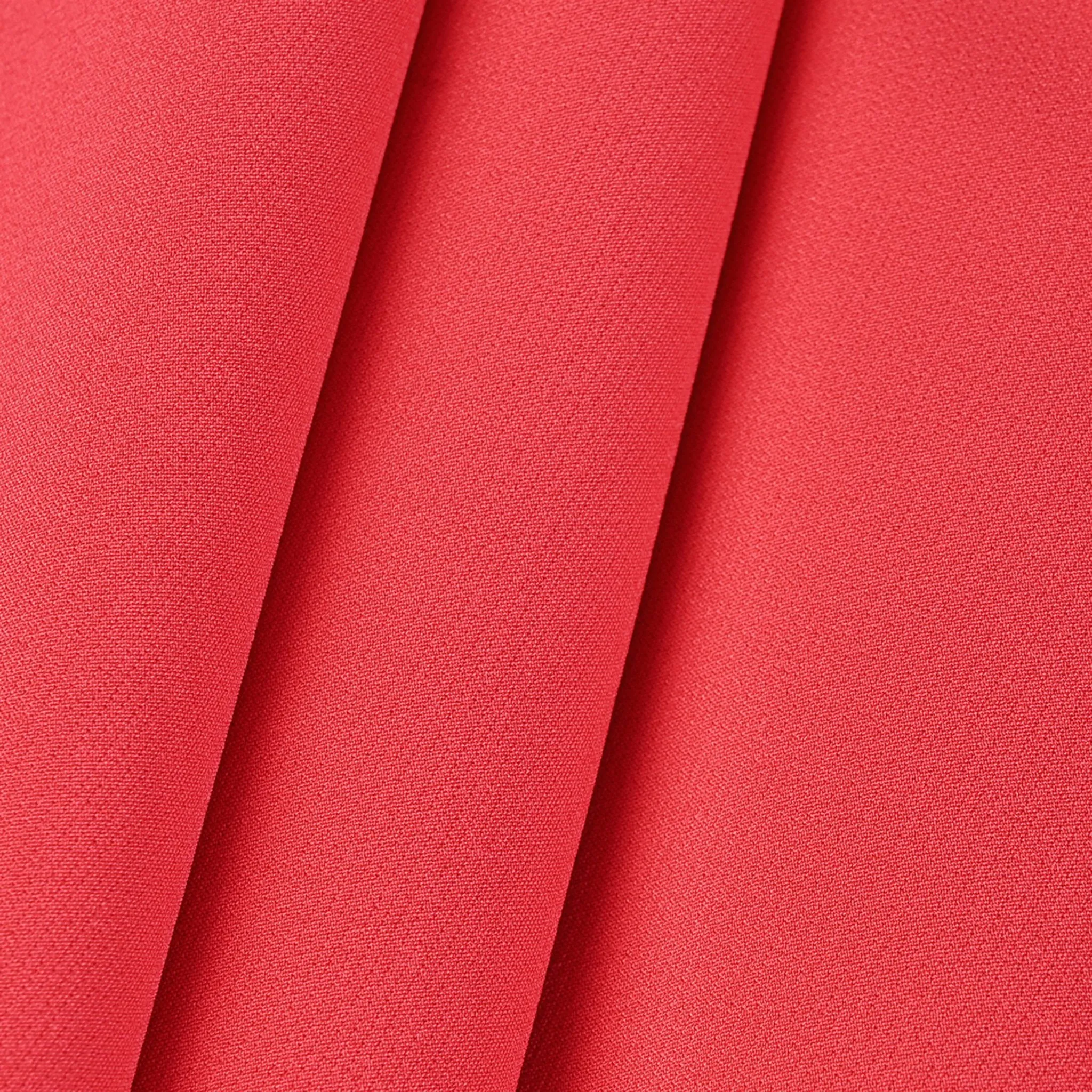 Coral Crepe Fabric 2063