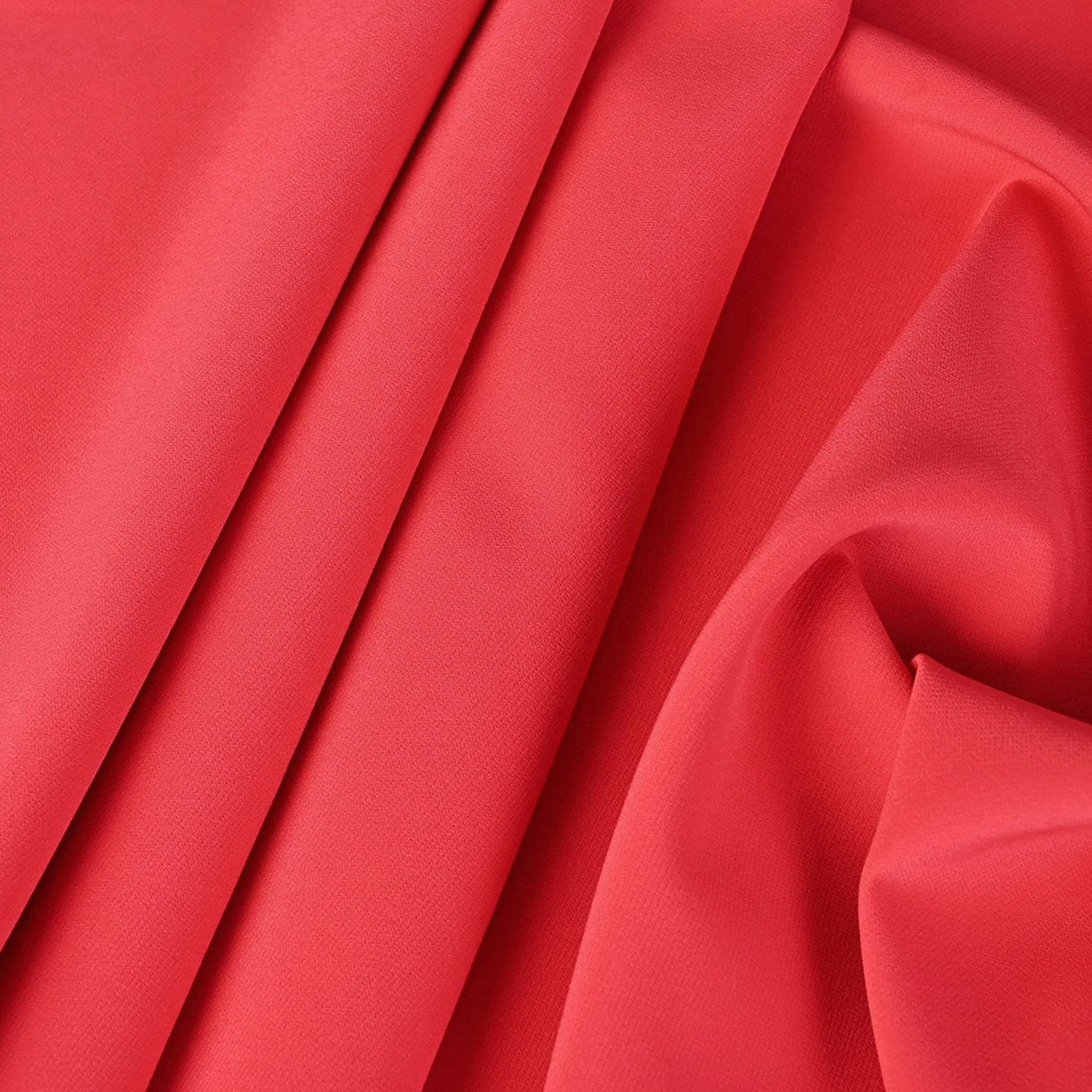 Coral Crepe Fabric 2063