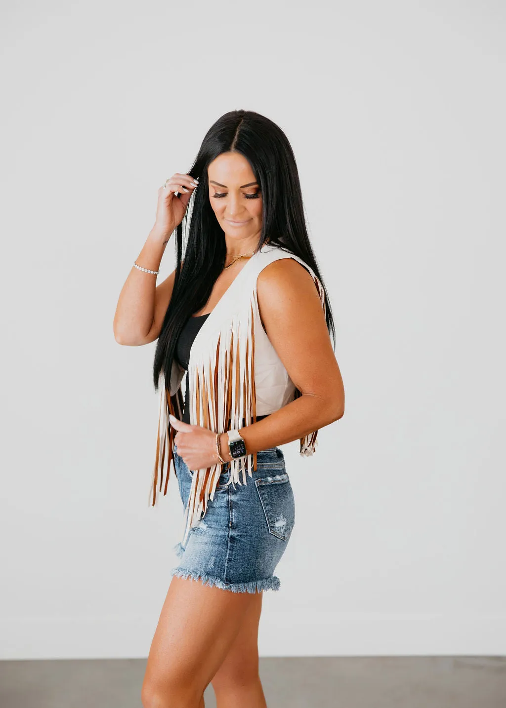 Dollie Fringed Vest