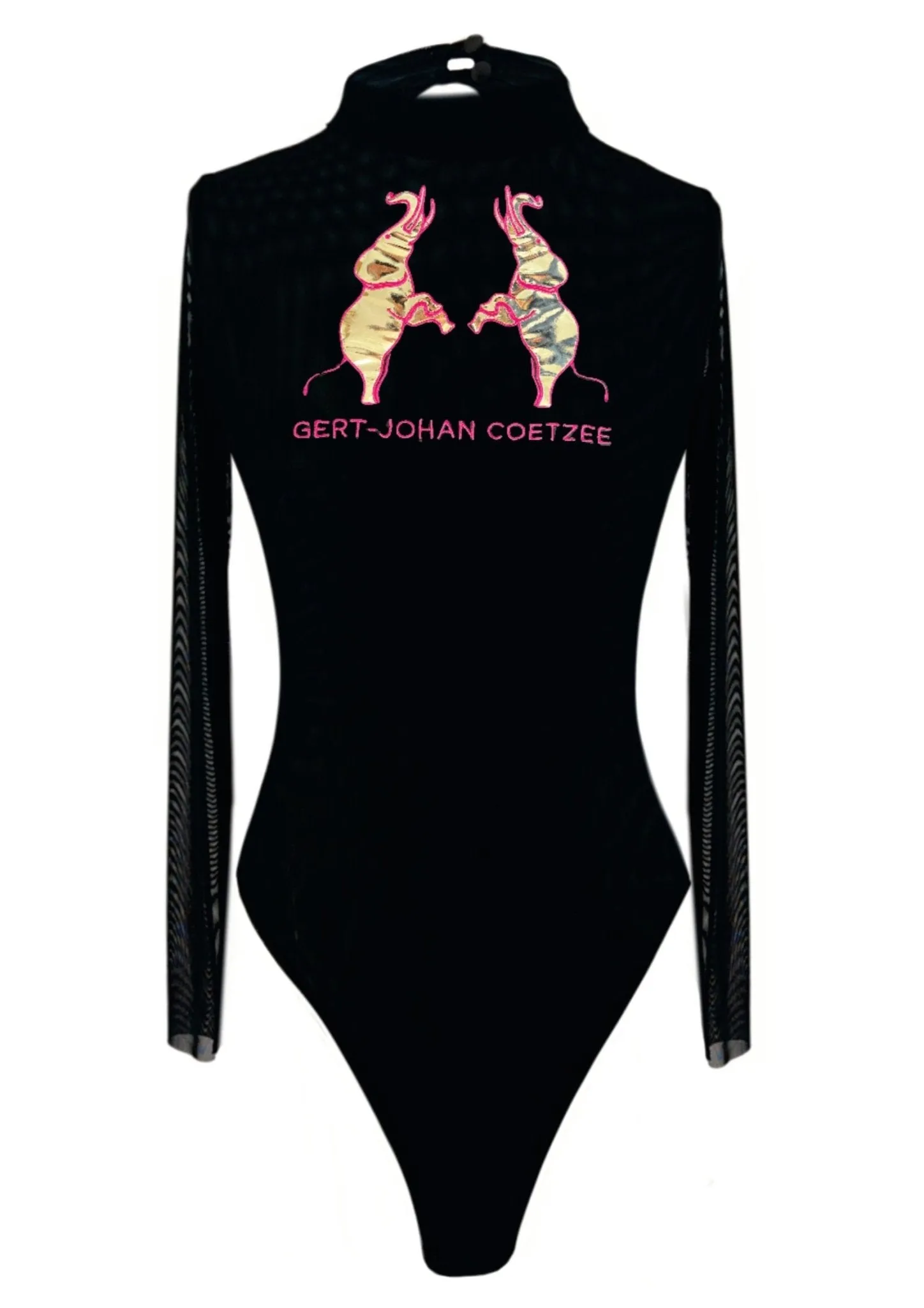 Embroidered Elephant Bodysuit