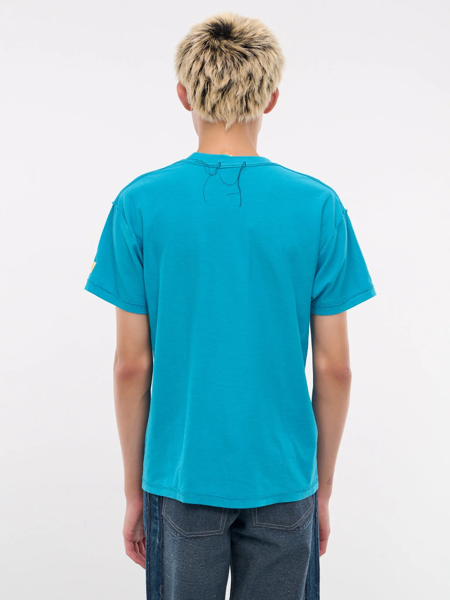 Embroidered Tee (BLUE-EMBROIDERED-TSHIRT)