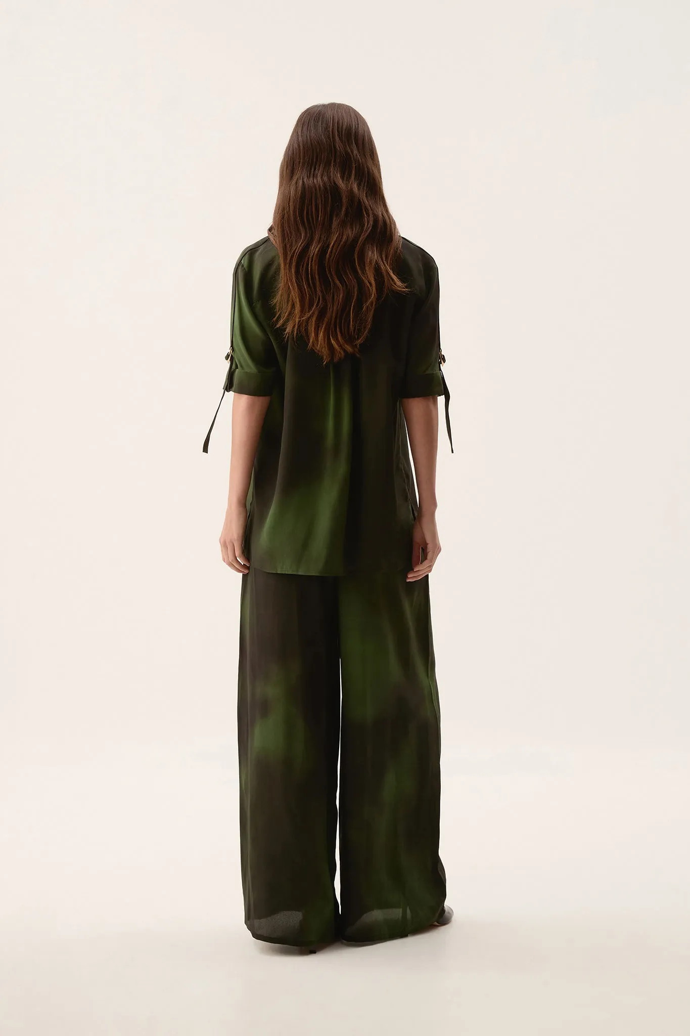 Glaze Silk Relaxed Pant