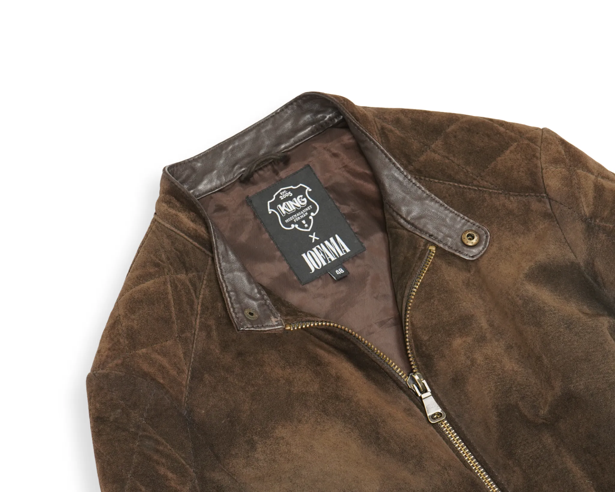 Jofama - Brown Suede Jacket 48