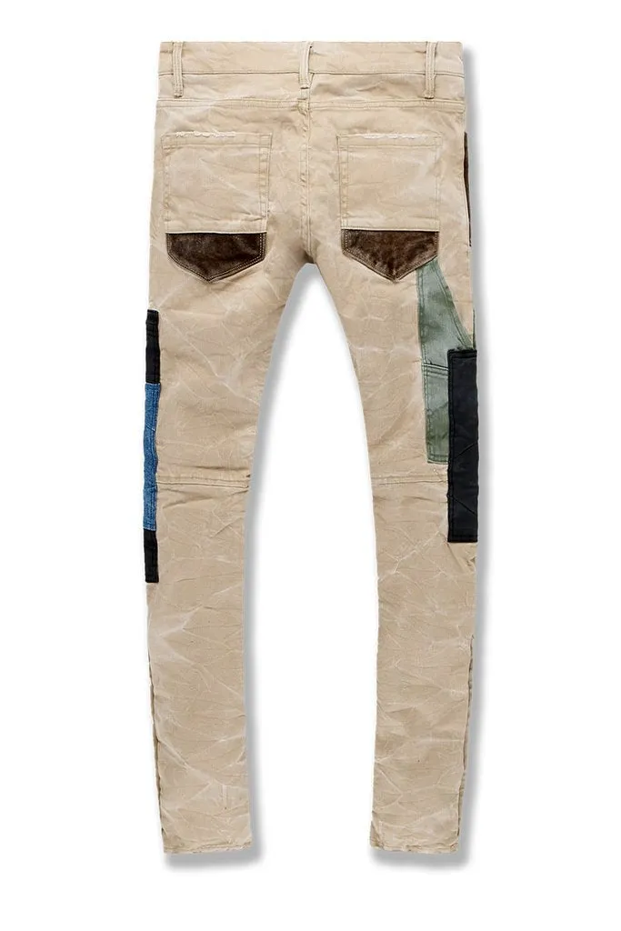 Jordan Craig Ross Patchwork Pants (Oxford Tan)