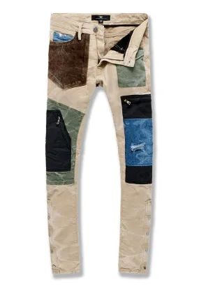 Jordan Craig Ross Patchwork Pants (Oxford Tan)