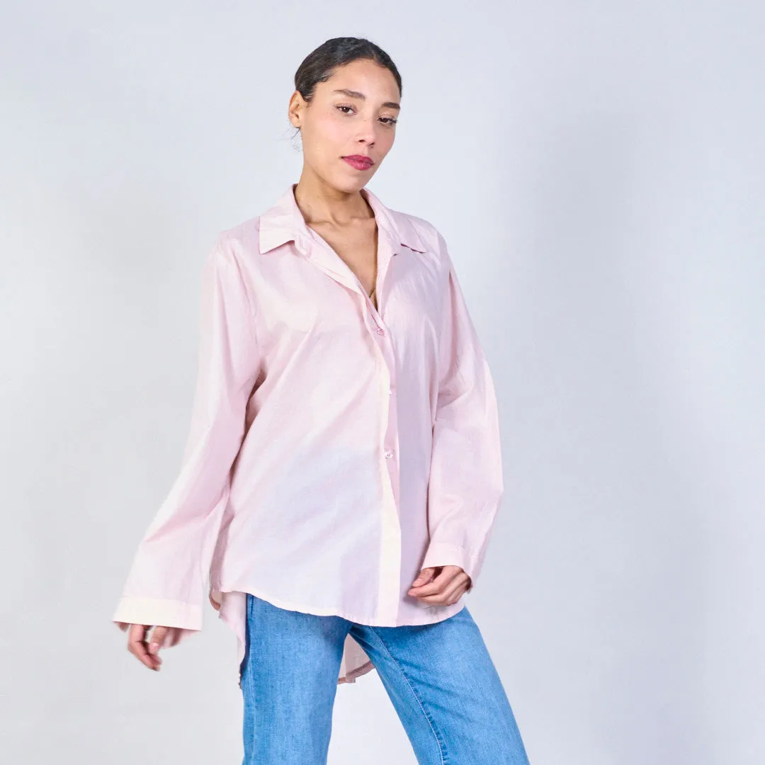 Lightweight long sleeve button-up shirt wholesale