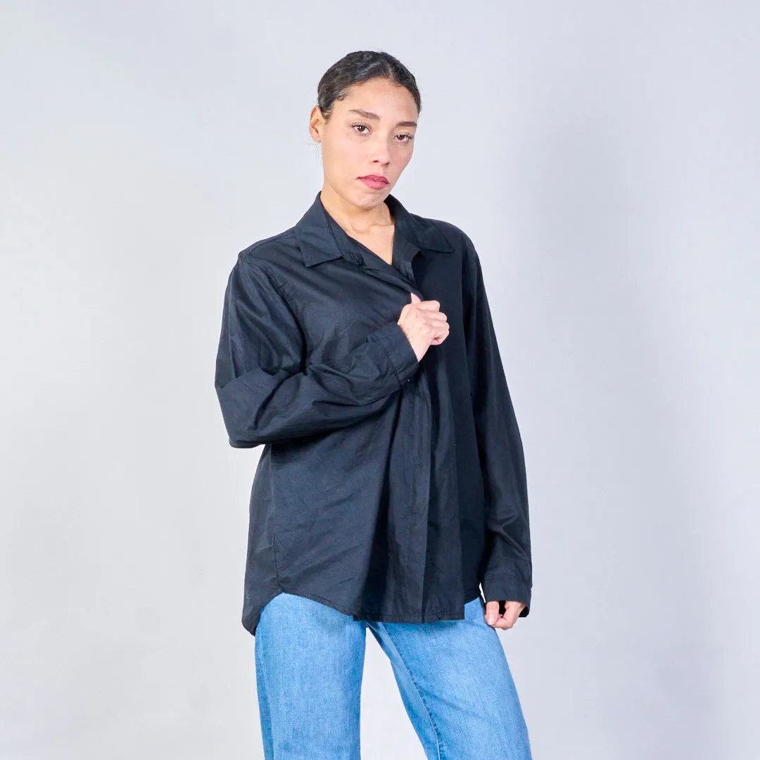 Lightweight long sleeve button-up shirt wholesale