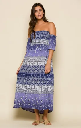 LUANA OFF SHOULDER MIDI