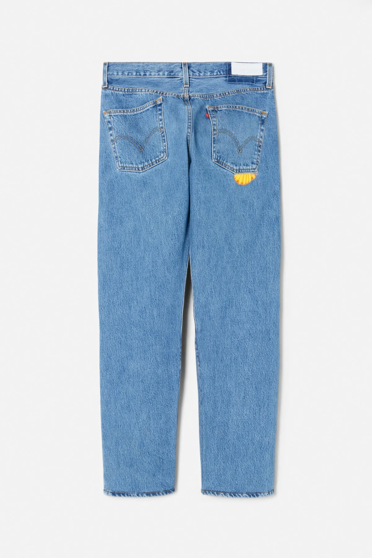 Patched Up 501 Jeans - Indigo/Floral