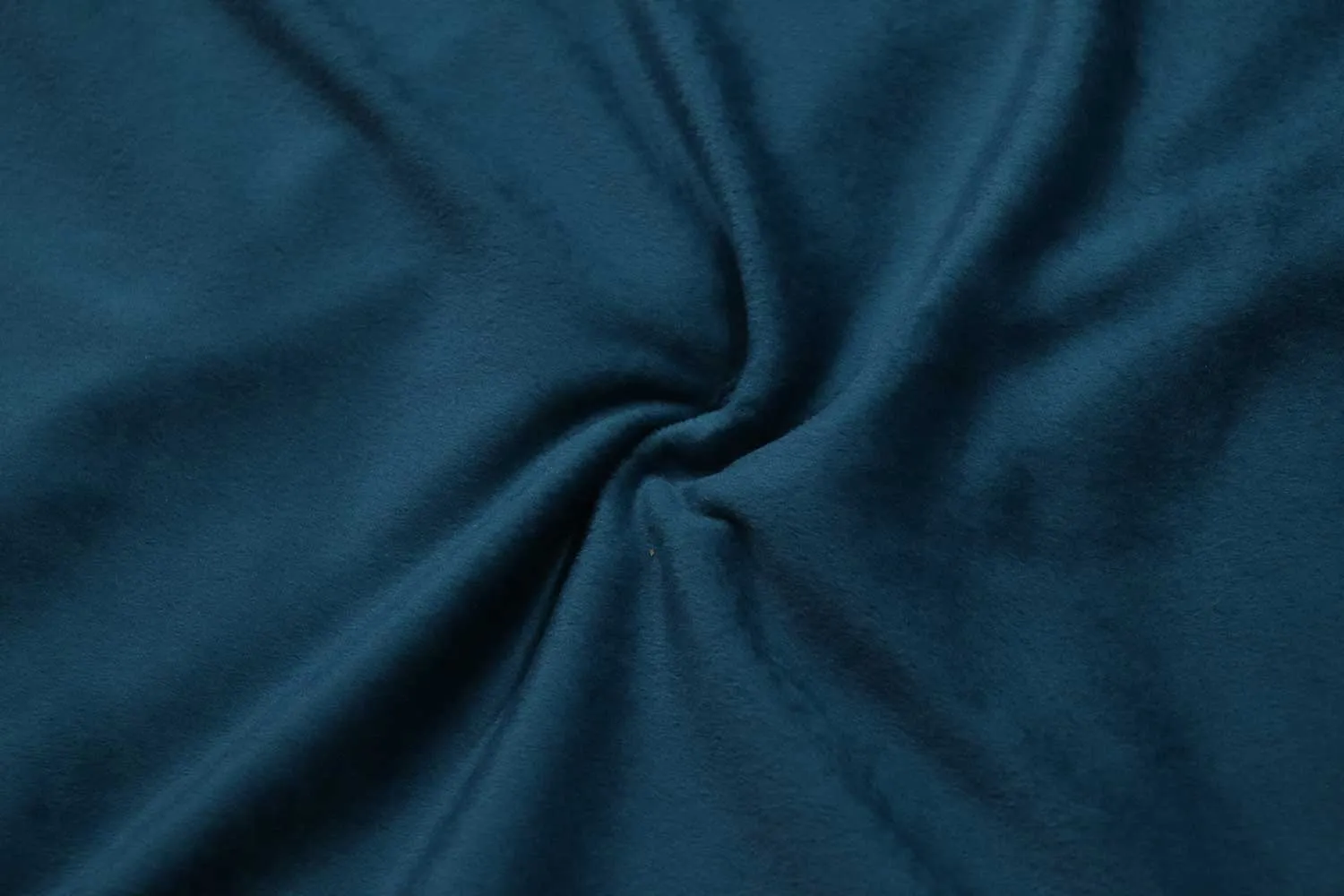 Peacock Blue Doubel Side Velour Velvet Fabric