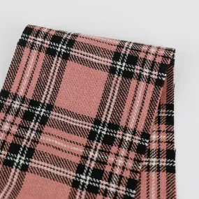 Plaid Twill Linen - Pink