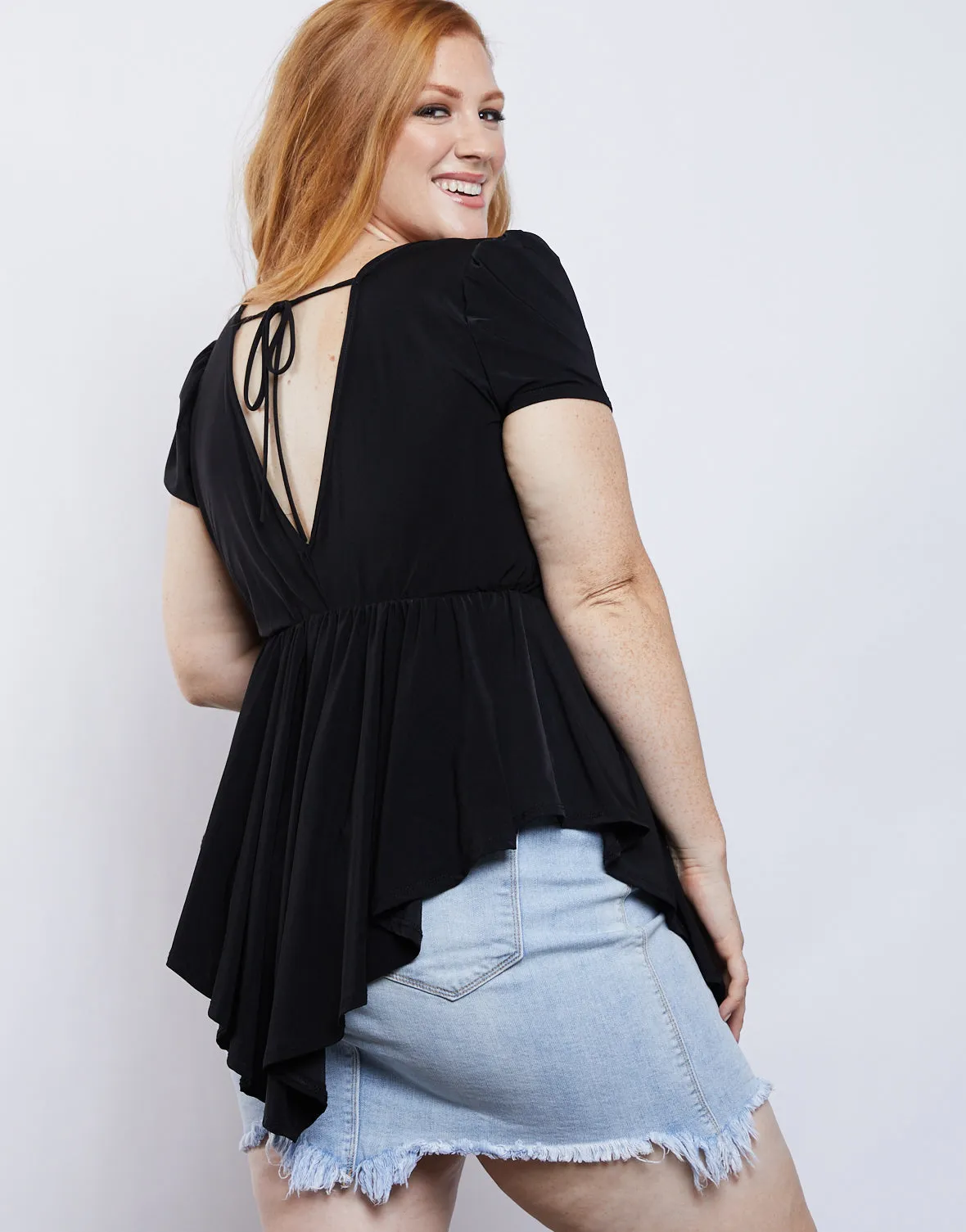 Plus Size Lauren Surplice Blouse