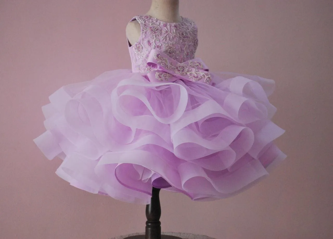 Pre-Order: Lilac Layered Dress