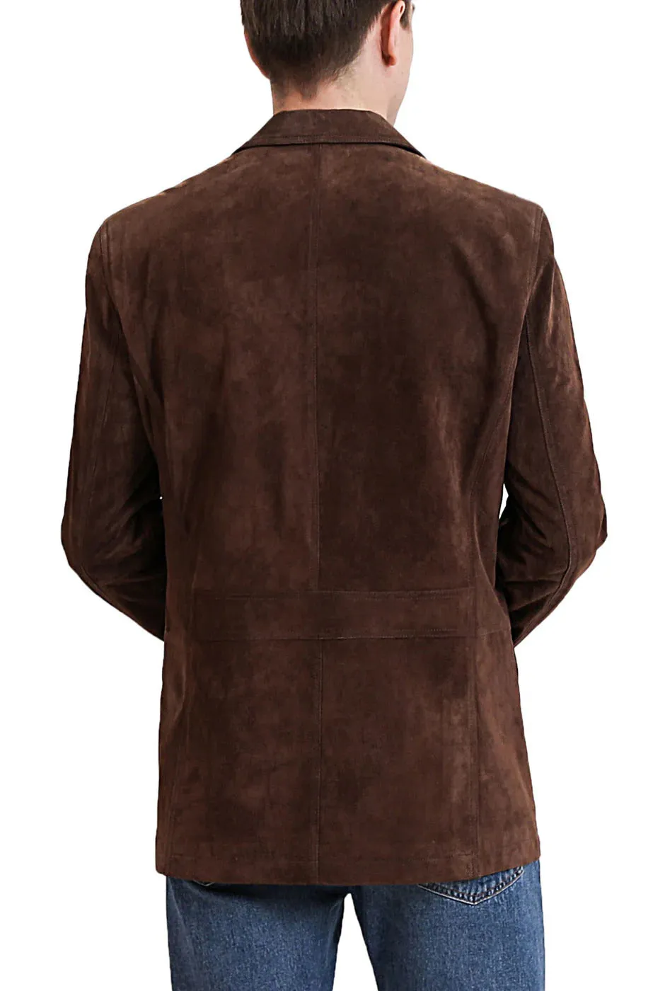 Qalira Brown Suede Blazer