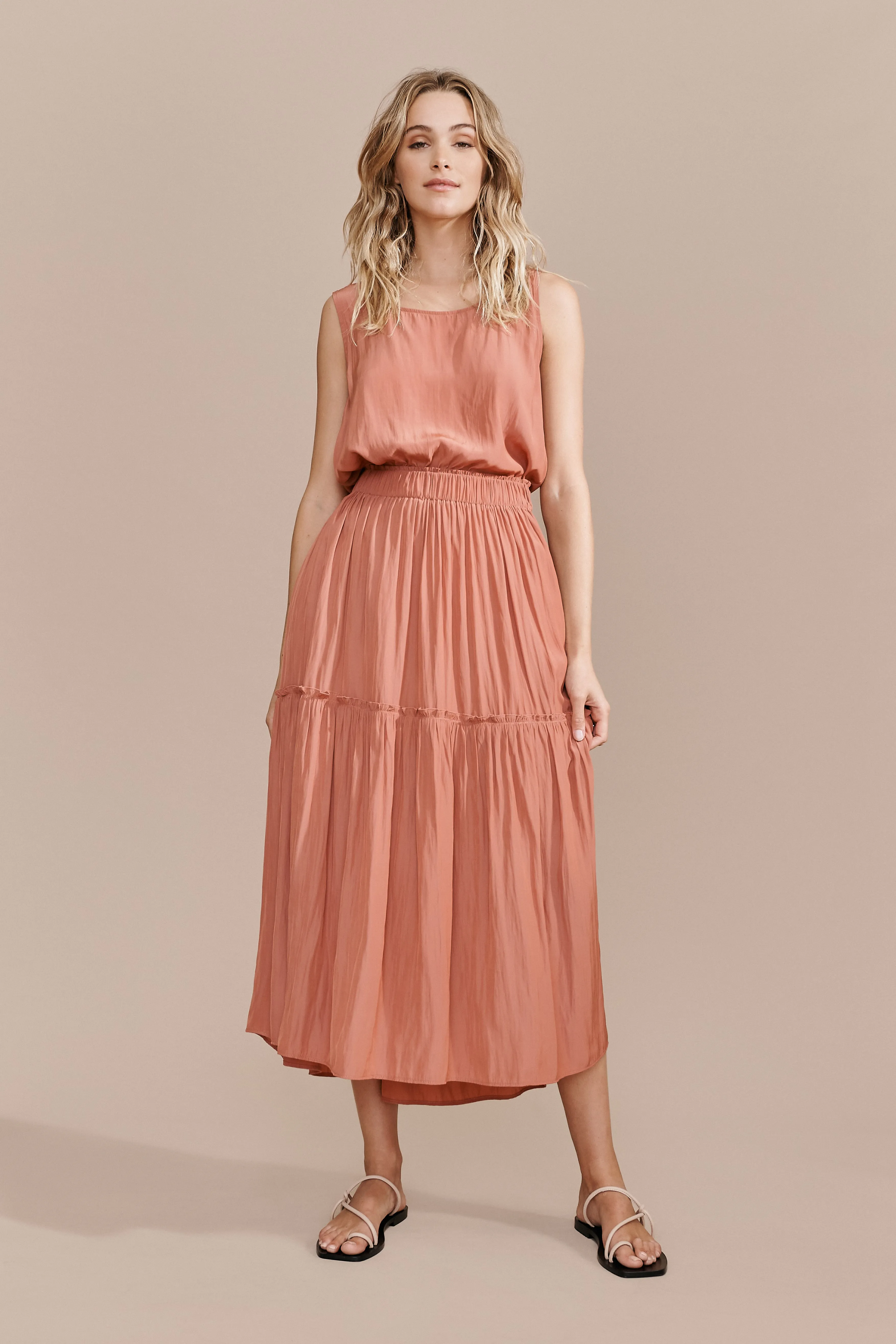 Runo Skirt- Earthy Pink