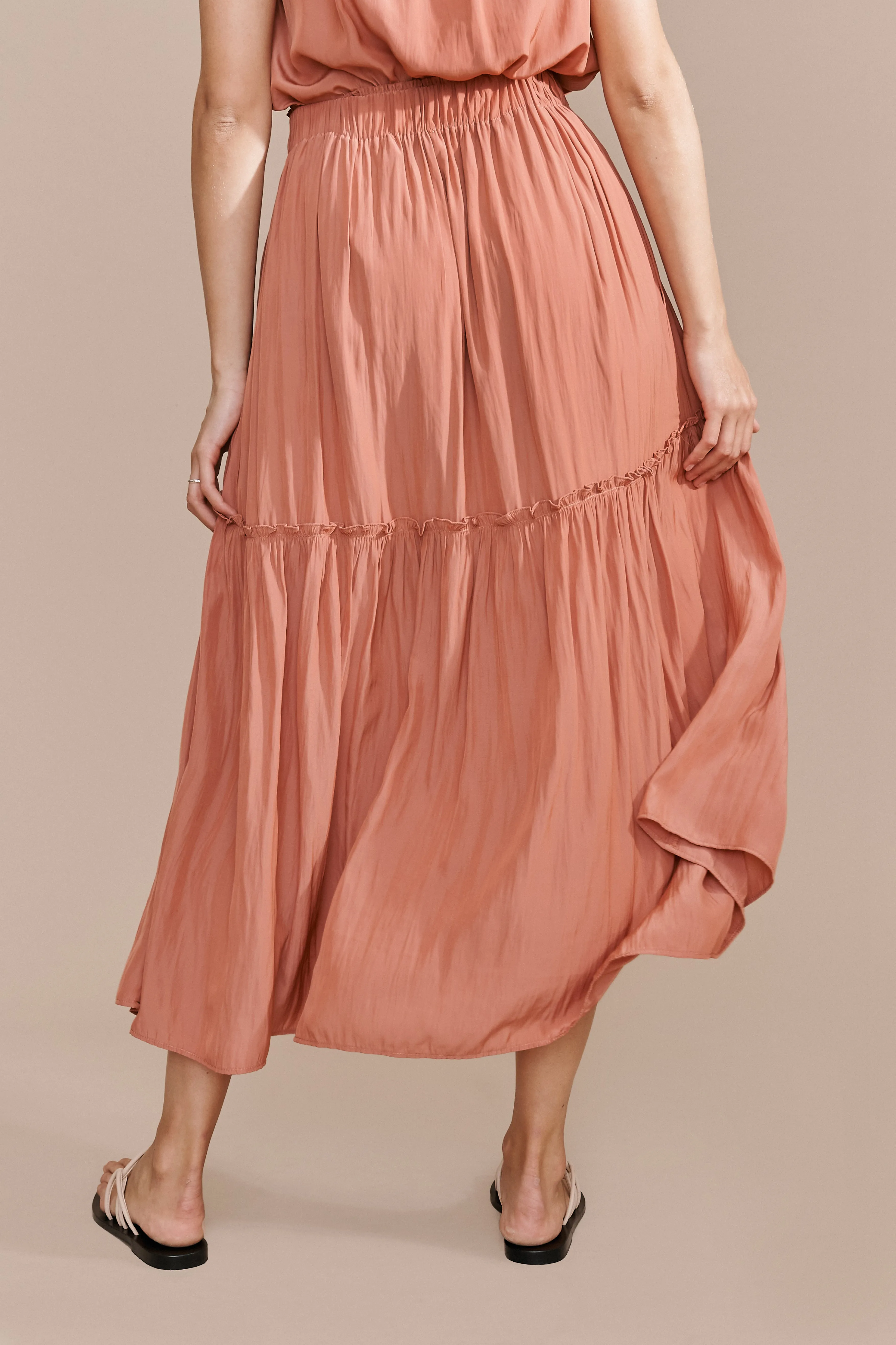 Runo Skirt- Earthy Pink