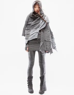 SHAWL HOOD UNION GREY