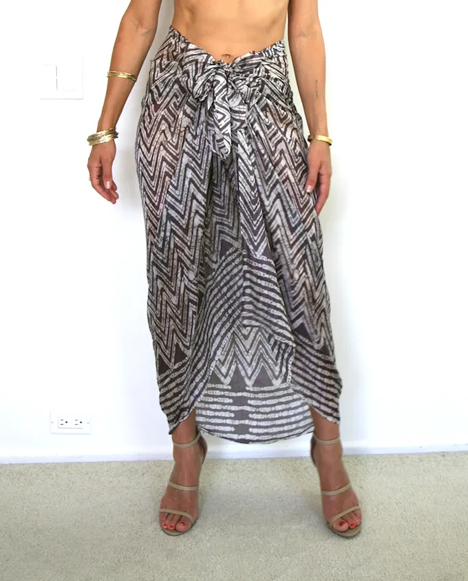 Silk Sarong & Mega Scarf