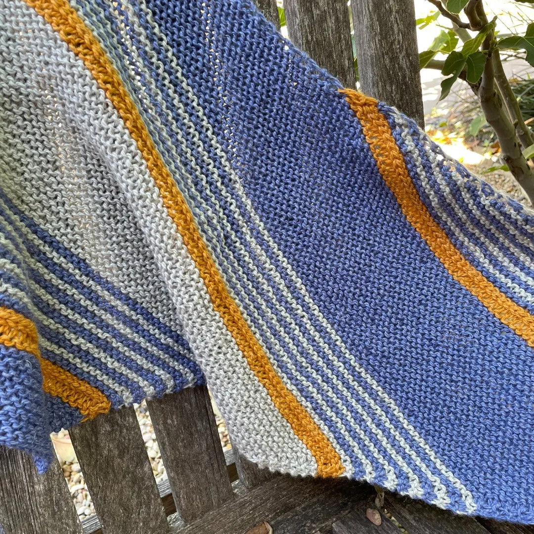 Summer in Spoleto Shawl Kit